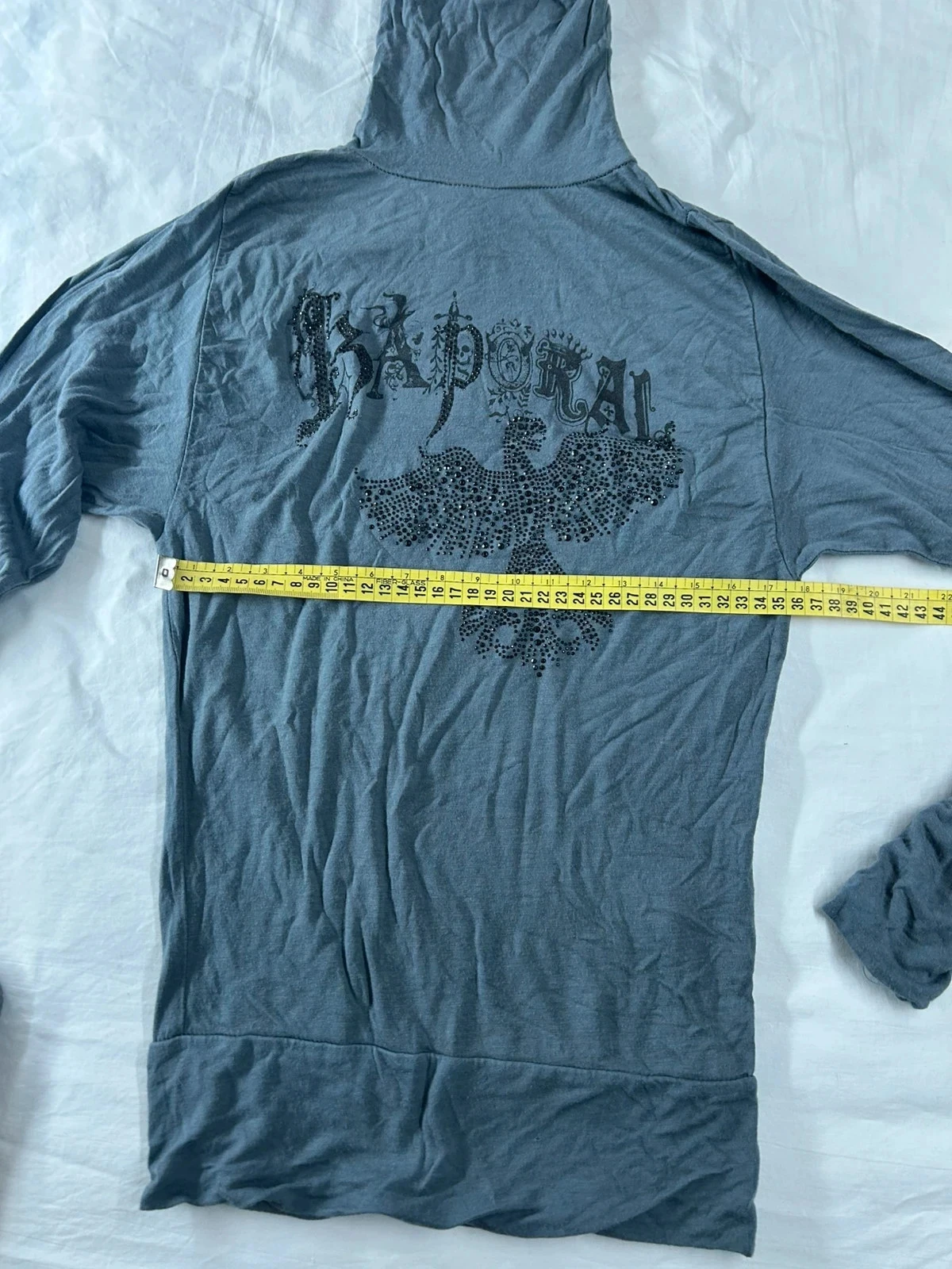 Sudadera gris Kaporal con cuello vuelto de lana – photo 6